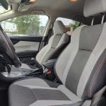 כיסאות מושב הנהג ברכב SUBARU CROSSTREK שנת 2019